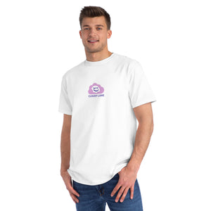 Organic Unisex T-Shirt: Rainbow Lane